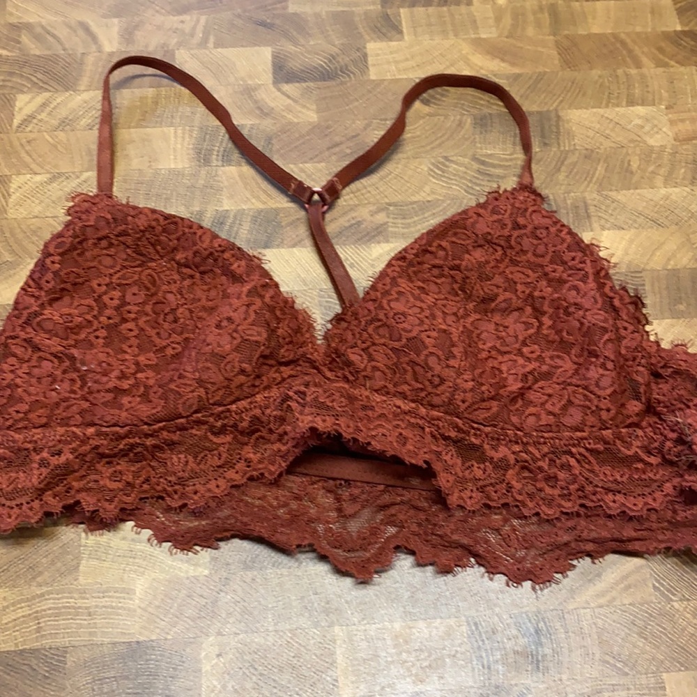 Rusty orange Lacey brallete
